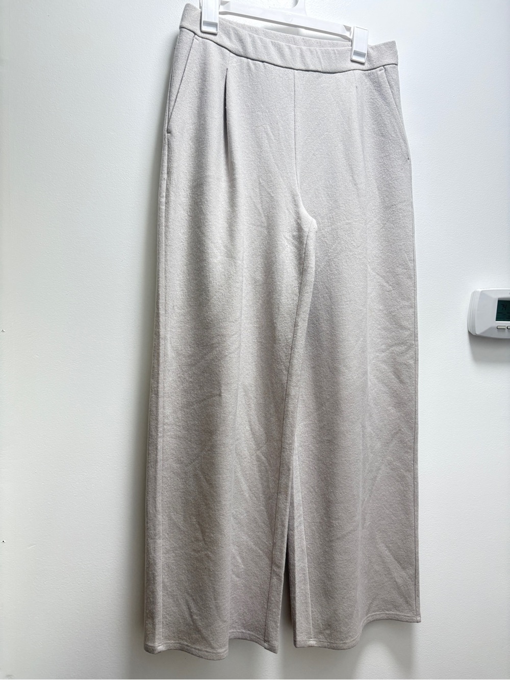 Eileen Fisher 100% Wool Maxi Wide-Leg Trouser Pant | PM | Quiet Minimalist